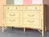 Thomasville Faux Bamboo Double Dresser