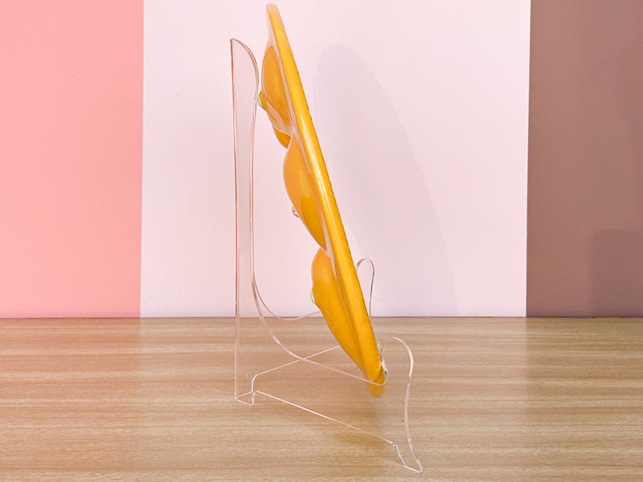 Sunshine Yellow French Oyster Plate