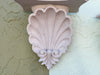Pair of Large Shell Wall Shelves