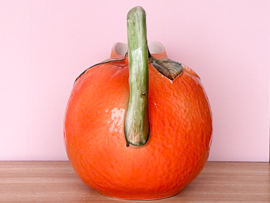 Italian Orange Pitcher