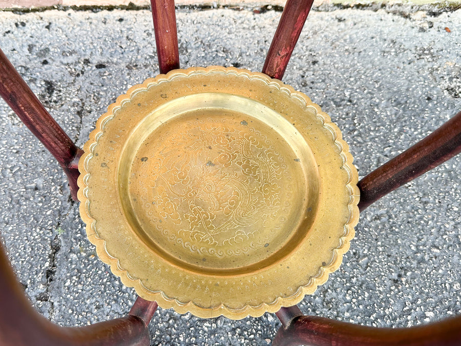 Two Tier Moroccan Style Side Table