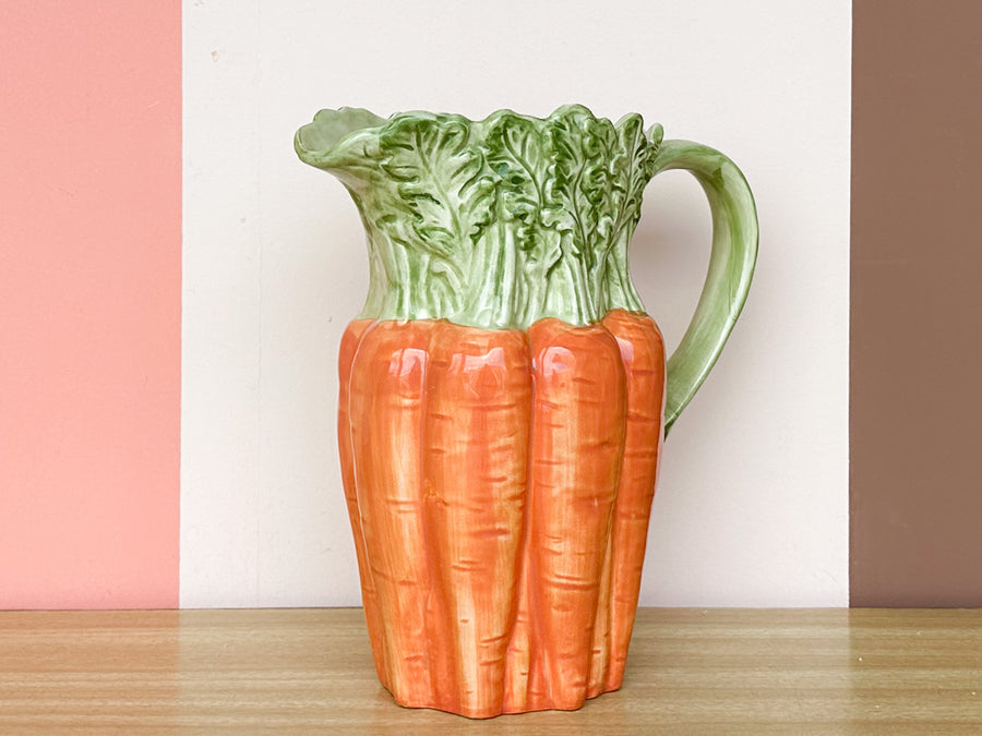 Fitz and Floyd Carrot Pitcher