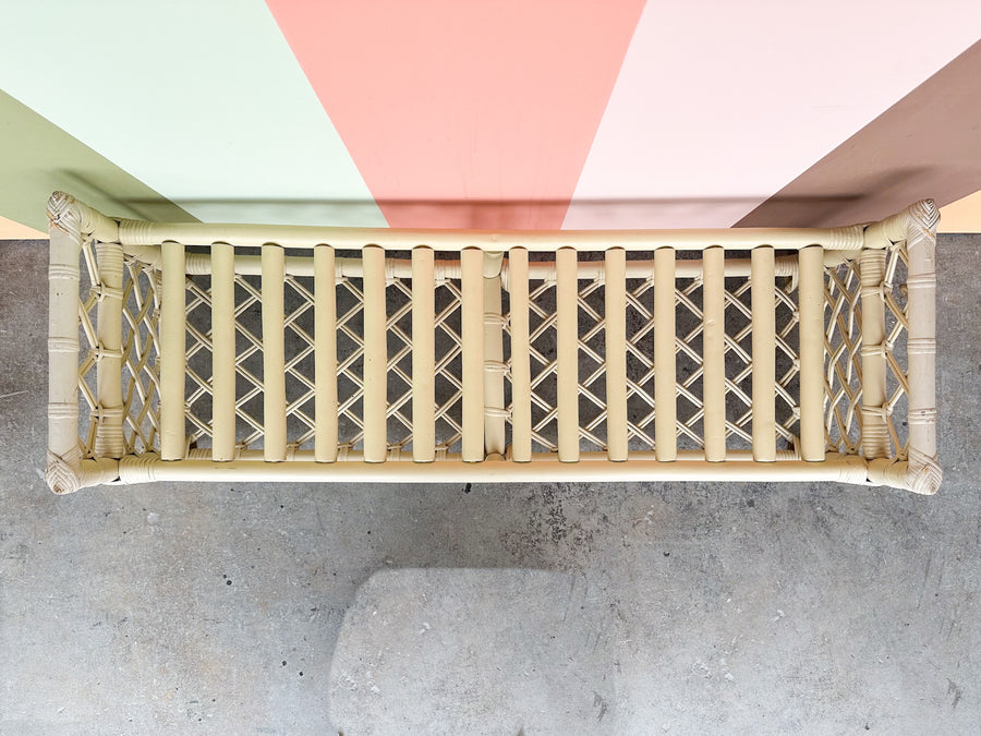 Ficks Reed Rattan Bench