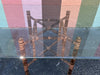 McGuire Style Rattan Dining Table