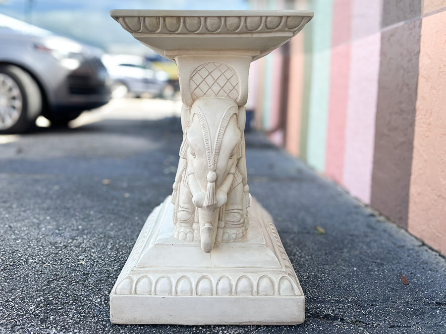 Plaster Elephant Dining Table