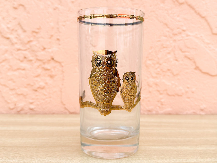 Set of Five Culver Owl Glassware