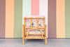 Old Florida Rattan Lounge Chair