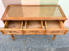 Handsome Faux Bamboo Writing Desk