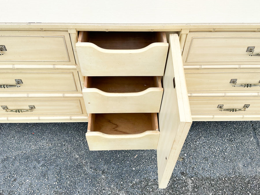 Henry Link Faux Bamboo Dresser