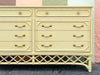 Yellow Ficks Reed Rattan Dresser