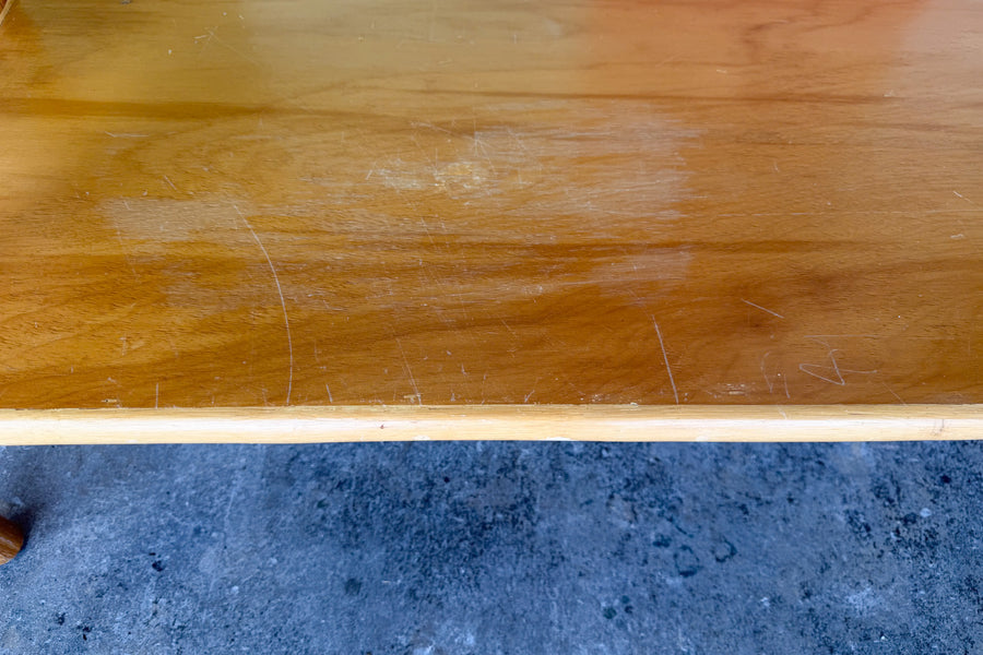 Old Florida Rattan Console