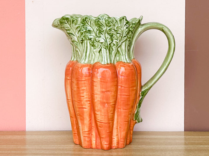 Fitz and Floyd Carrot Pitcher