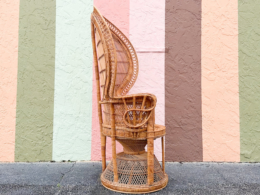 Fab Natural Rattan Peacock Chair