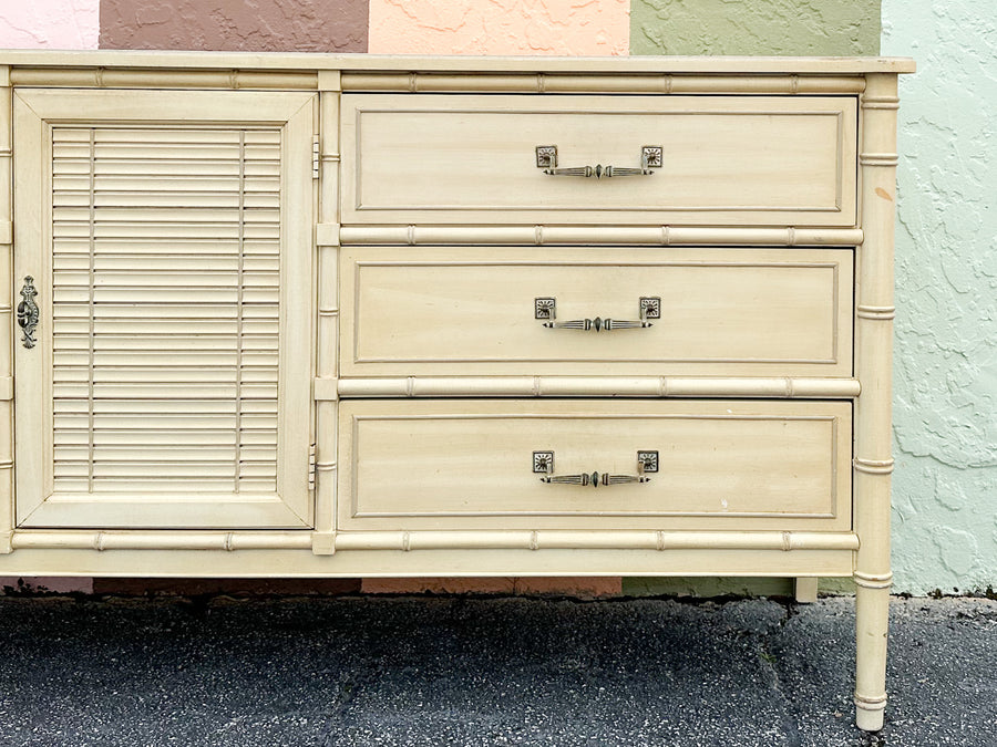 Henry Link Faux Bamboo Dresser