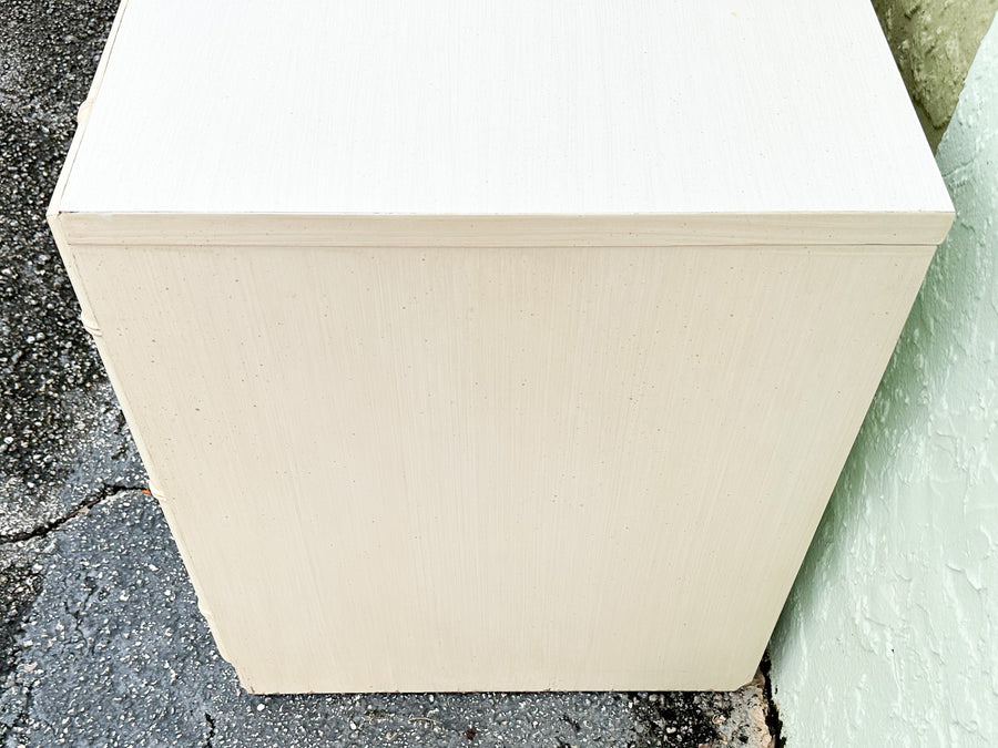 Pair of Faux Bamboo Nightstands