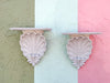Pair of Large Shell Wall Shelves