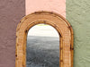 Rattan Arch Mirror