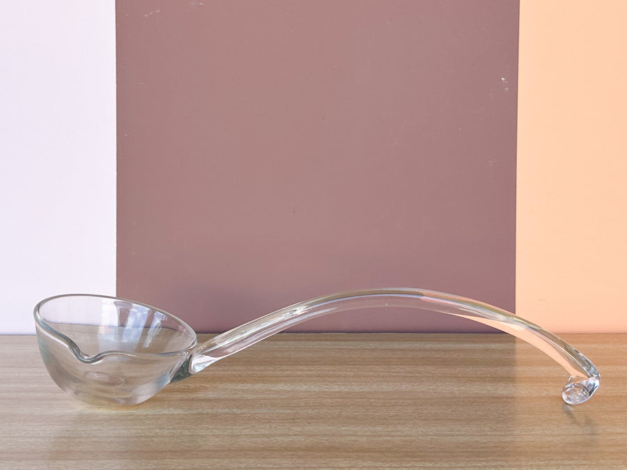 Iridescent Scalloped Punch Bowl Set