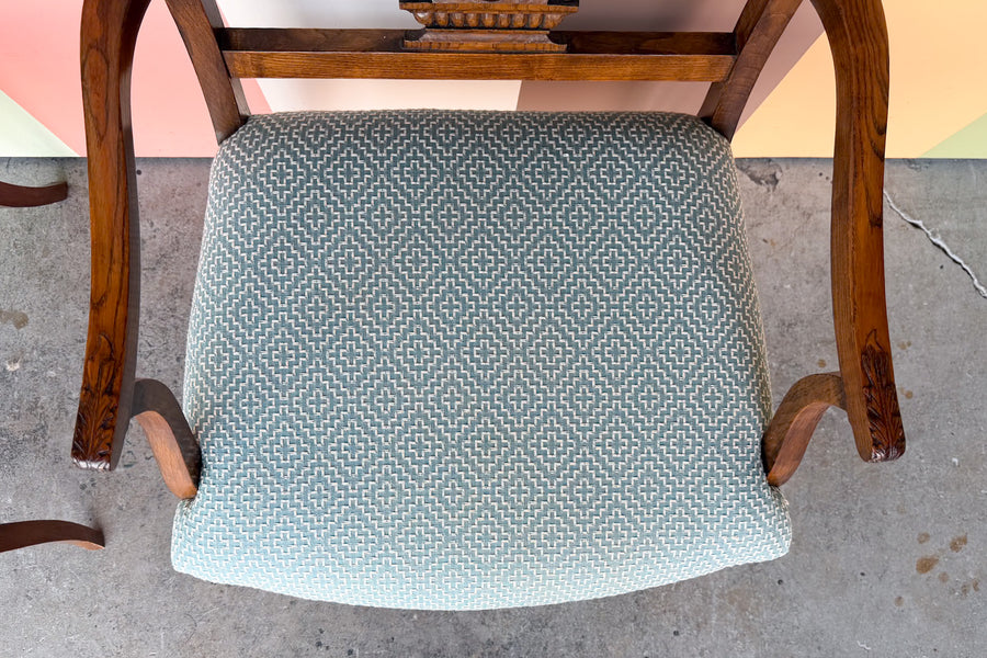 Pair of Handsome Koi Fish Arm Chairs