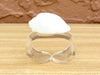 Set of Eight Shell and Lucite Napkin Rings