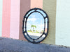 Roche Style Oval Mirror