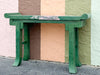 Pink and Green Lacquer Bird Console