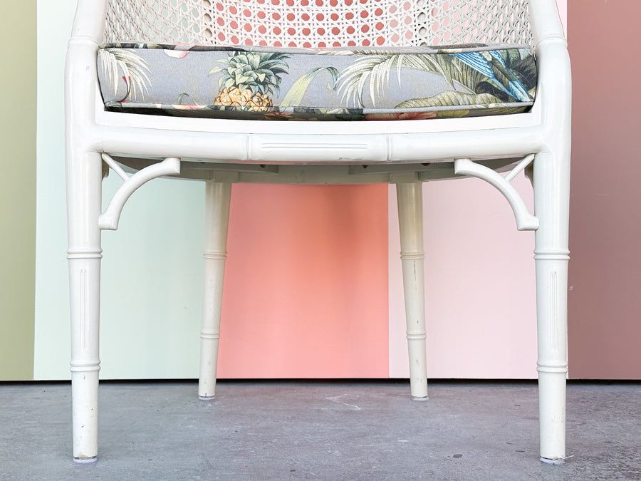 Cute Cane Barrel Chair
