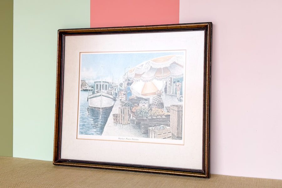Bahamas Market Framed Art