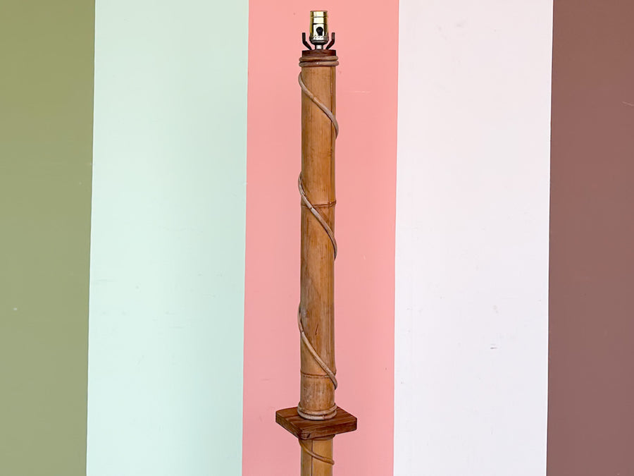 Tiki Chic Bamboo Floor Lamp