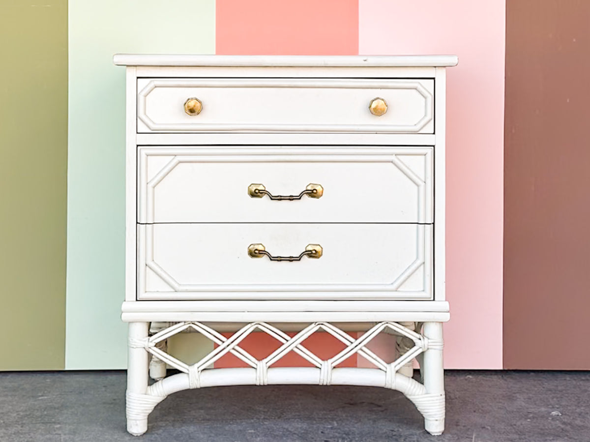 Ficks Reed Rattan Nightstand
