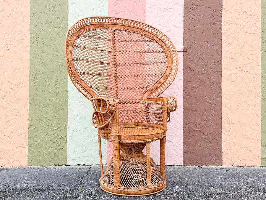 Fab Natural Rattan Peacock Chair