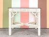 Fretwork Rattan Game Table