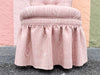 Pink Chic Upholstered Sweetheart Chair