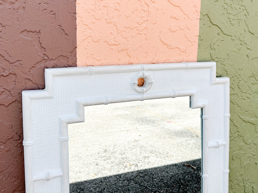 Palm Beach Faux Bamboo Mirror