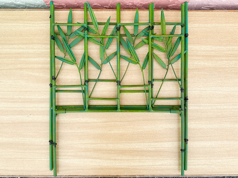 Kips Bay Faux Bamboo Leaf Magazine Rack