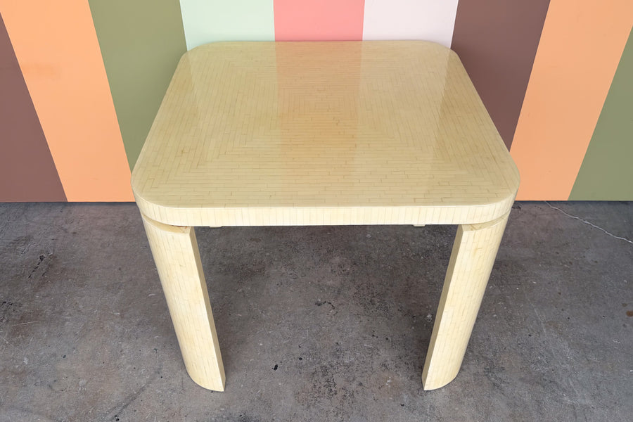 Bone Inlay Game Table