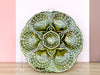 Grass Green French Oyster Plate