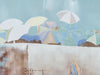 Beach Umbrellas Original Art by Lee Reynolds