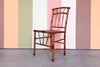 Handsome Tortoiseshell Rattan Desk Chair