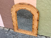 Rattan Arch Mirror
