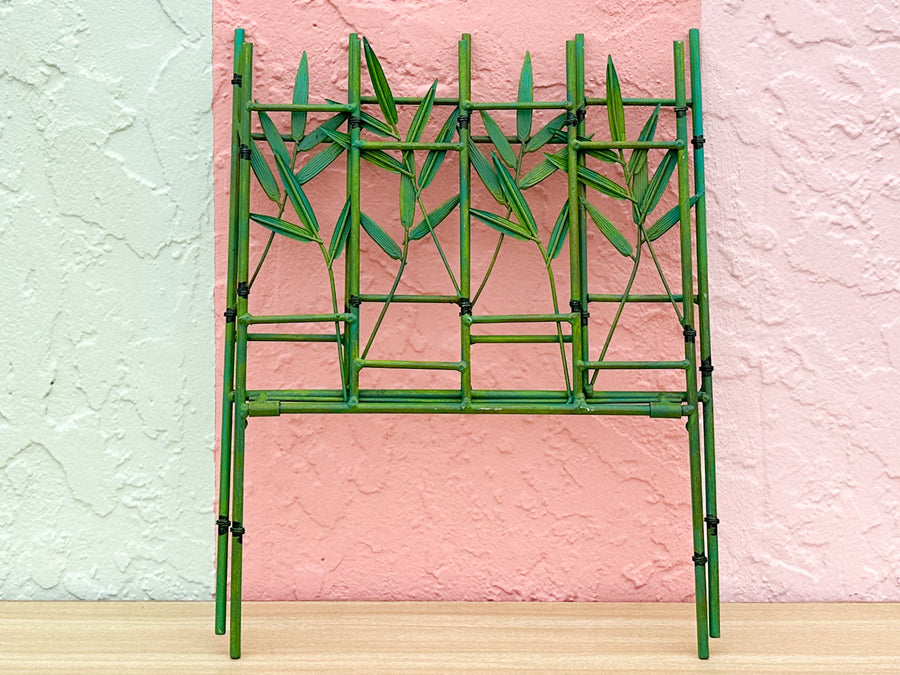 Kips Bay Faux Bamboo Leaf Magazine Rack