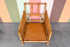 Old Florida Rattan Lounge Chair
