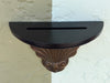 Pair of Brass Shell Wall Shelves