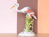 Pair of Colorful Heron Figurines
