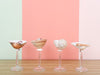 Set of Four Shell Chic Coupes