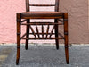 Handsome Faux Bamboo Desk Chair