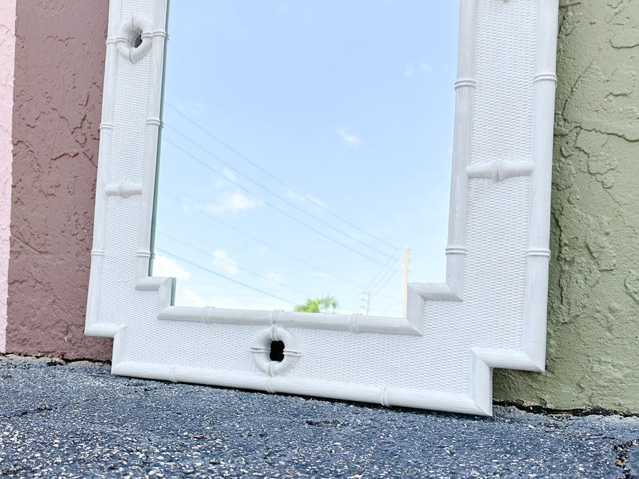 Palm Beach Faux Bamboo Mirror