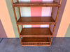 Tortoiseshell Rattan Etagere