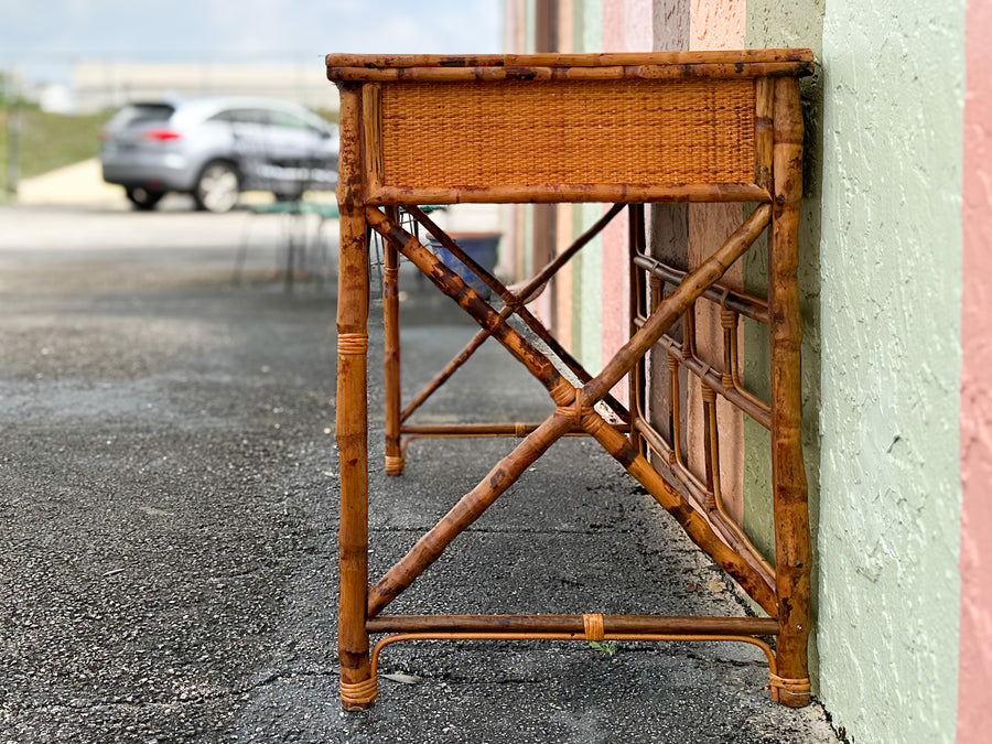 Island Chic Bamboo Desk and Chair
