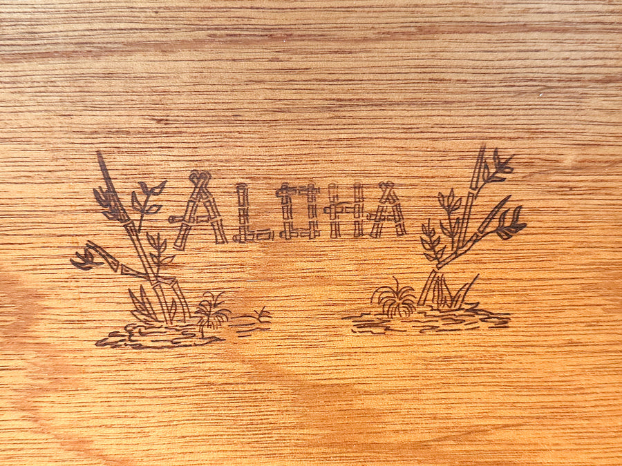 Dixie Aloha Faux Bamboo Dresser